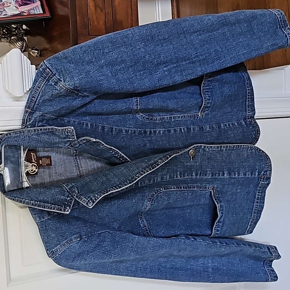 Rafalle Jean Jacket Size 12P excellent condition